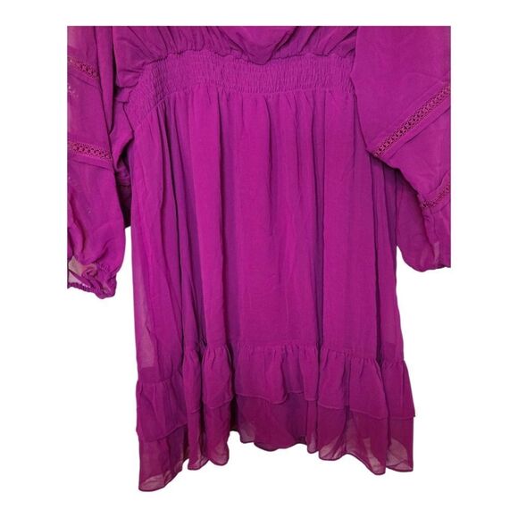 CITY CHIC Fuschia Sweetheart Dress - Size 20 (Large) - Picture 9 of 13